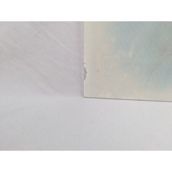 Vintage 1980's Framed‎ Glass Unicorn Pegasus Mirror Carnival Prize 12" Square - Picture 8 of 11